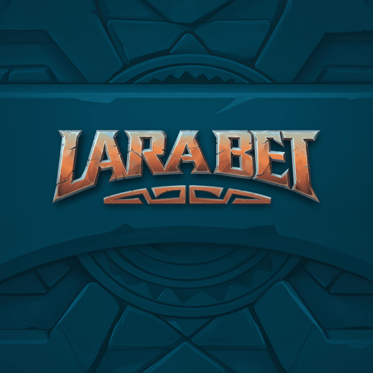 Icona tecnica che rappresenta la piattaforma Larabet con sezioni per casino, sport e live